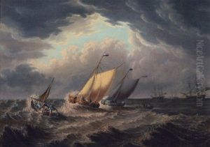 Vessels In Stormy Waters