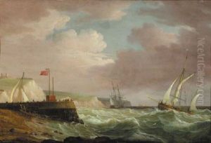 Running Into Newhaven On A Gusty Day