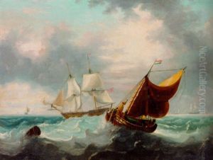 Busy Shipping Lanes by Charles Martin Powell