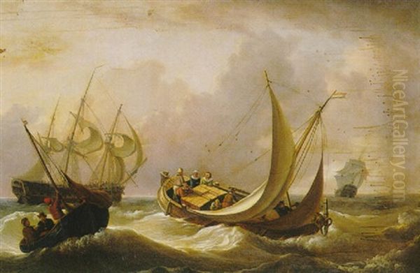 Dutch Shipping In A Stiff Breeze - view 1