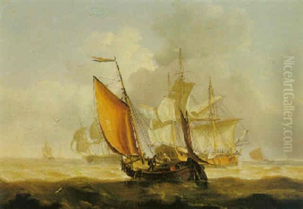 Fishing Boats In A Breeze - view 1