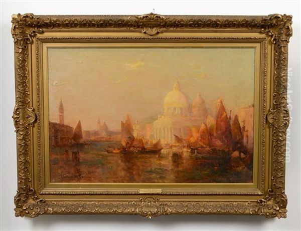 A View Of The Grand Canal At Sunset - view 1