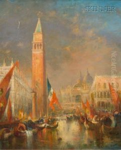 The Campanile And San Marco, Venice The Campanile And San Marco, Venice