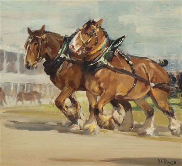 Untitled (draught Horses) - view 1