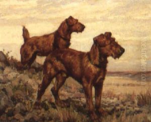 A Pair Of Terriers by Harold Septimus Power
