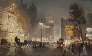The Empire, Leicester Square by George Hyde Pownall