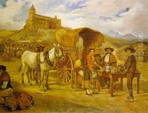 Romeria En Segovia Al Pie Del Santuario