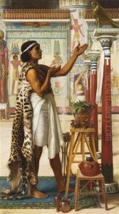 Adoration To Ra by Edward John Poynter