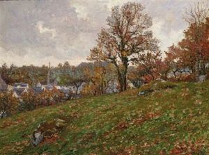 A View Of Pont-aven by Jacinthe Pozier