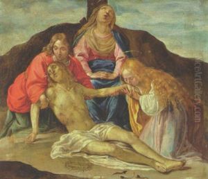 The Lamentation by Giovanni-Battista Pozzi