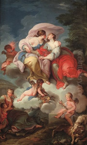 Allegoria Della Pace E Della Giustizia - view 1