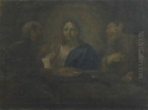 Cena In Emmaus by Andreas Pozzo