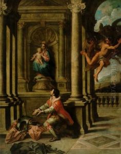 La Madonna Appare A Sant'ignazio Di Loyola