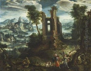 The Flight Into Egypt by Pozzoserrato