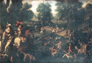 Scene De Chasse A Courre Scene De Chasse A Courre