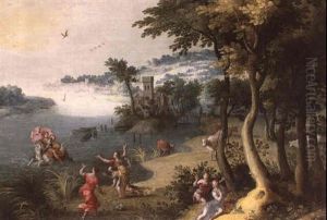 Paysage Avec L'enlevement D'europe