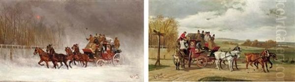 The Winter Royal Mail Coach (+ The Summer Royal Mail Coach; 2 Works) - view 1