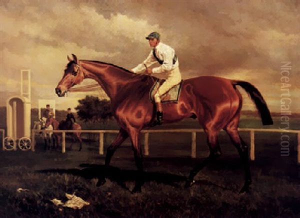 "robert The Devil" With Jockey Up - view 1