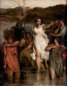 Nymphes Au Bain Et Ses Servantes