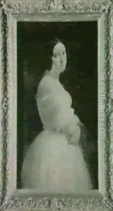Portrait De Jeune Femme En Blanc Melle A. V... by Jean Jacques Pradier