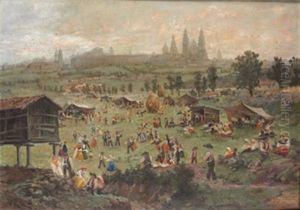 Romeria En Santiago De Compostela