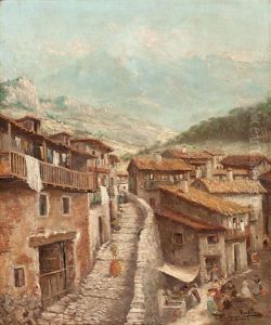 Pueblo De Guisando, Sierra De Gredos by Miguel Pradilla Gonzalez