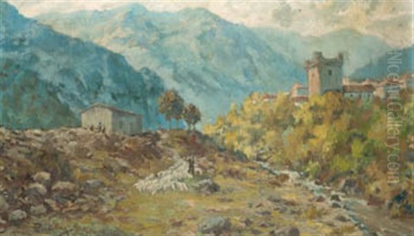 Potes. Picos De Europa Santander - view 1