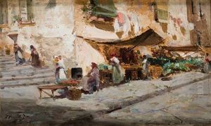 Paisaje De Vigo, 1901 by Francisco Pradilla y Ortiz
