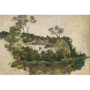 Paisaje Con Casa Paisaje Con Casa