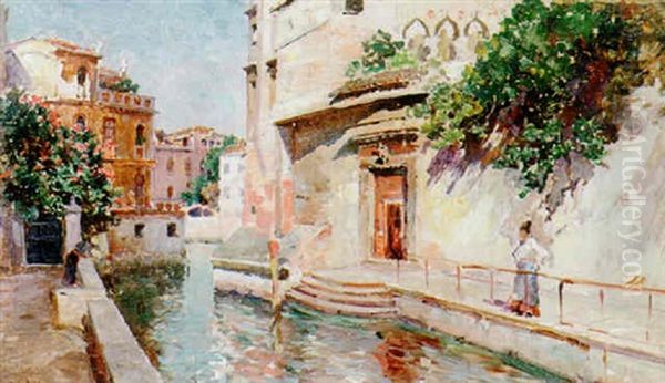 A Venetian Canal - view 1