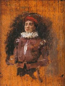 Boceto De Un Personage Historico by Francisco Pradilla y Ortiz