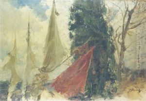 Estandartes by Francisco Pradilla y Ortiz