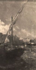 Velero by Francisco Pradilla y Ortiz