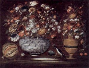 Blumen- Und Fruchtestilleben Blumen- Und Fruchtestilleben