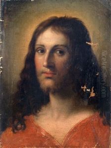 Christuskopf (after Annibale Carracci)