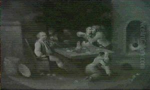 Kneipenszene by Wenzel Ignaz Prasch
