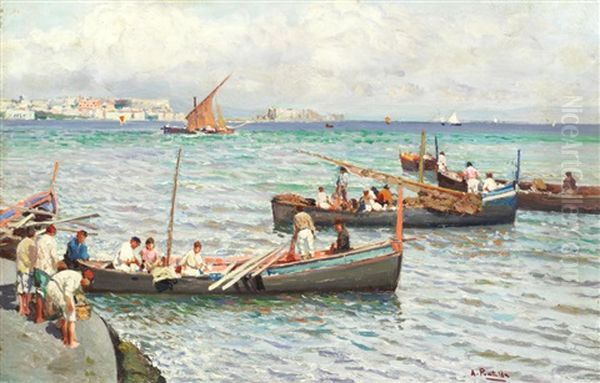 Fishing Boats On The Neapolitan Coast - view 1