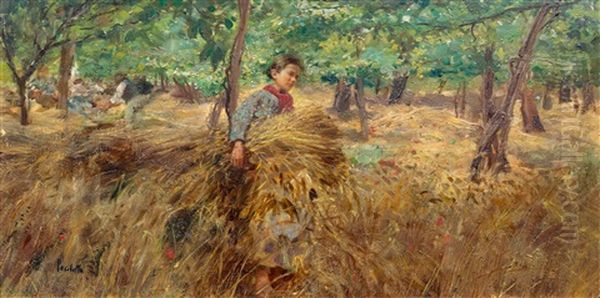 Girl In Forest - view 1