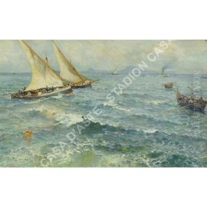 Mare Di Capri by Attilio Pratella