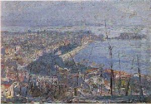 Il Golfo Di Napoli by Attilio Pratella