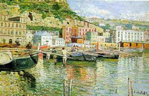 Barche E Pescatori A Riva Barche E Pescatori A Riva