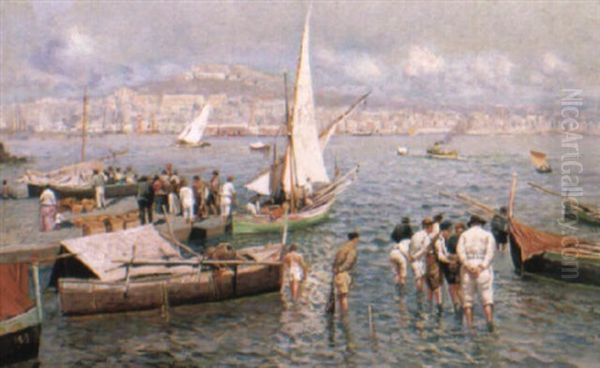 A View Of Naples From The Sea - view 1