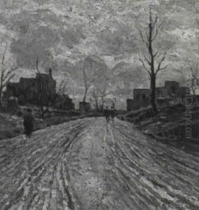 Strada Di Perferia by Attilio Pratella