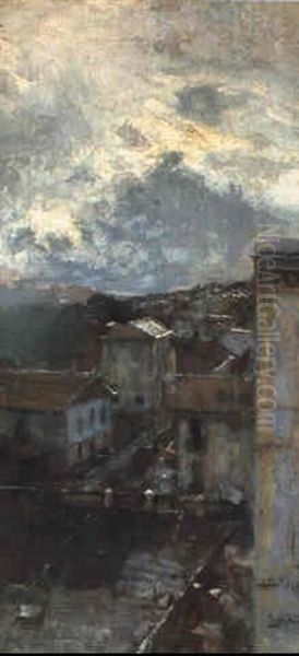 Rainstorm In Naples - view 1