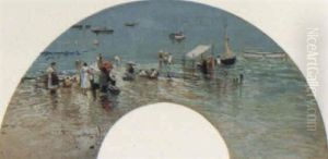Bathing In The Sea