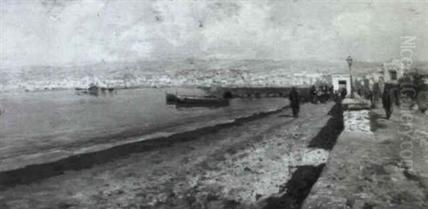 Lungomare Con Figure - view 1