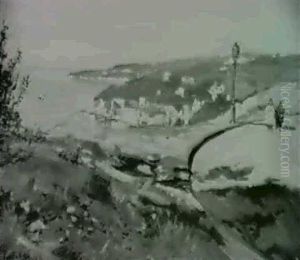 Kustenabschnitt Bei Neapel by Attilio Pratella