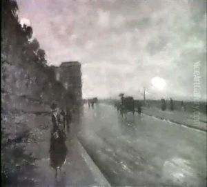 Oceanside Boulevard In The Rain Oceanside Boulevard In The Rain