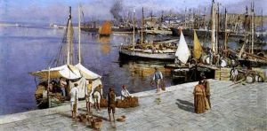 A Busy Harbour