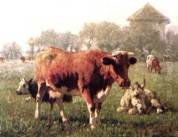 Vaches Dans Un Pre - view 1
